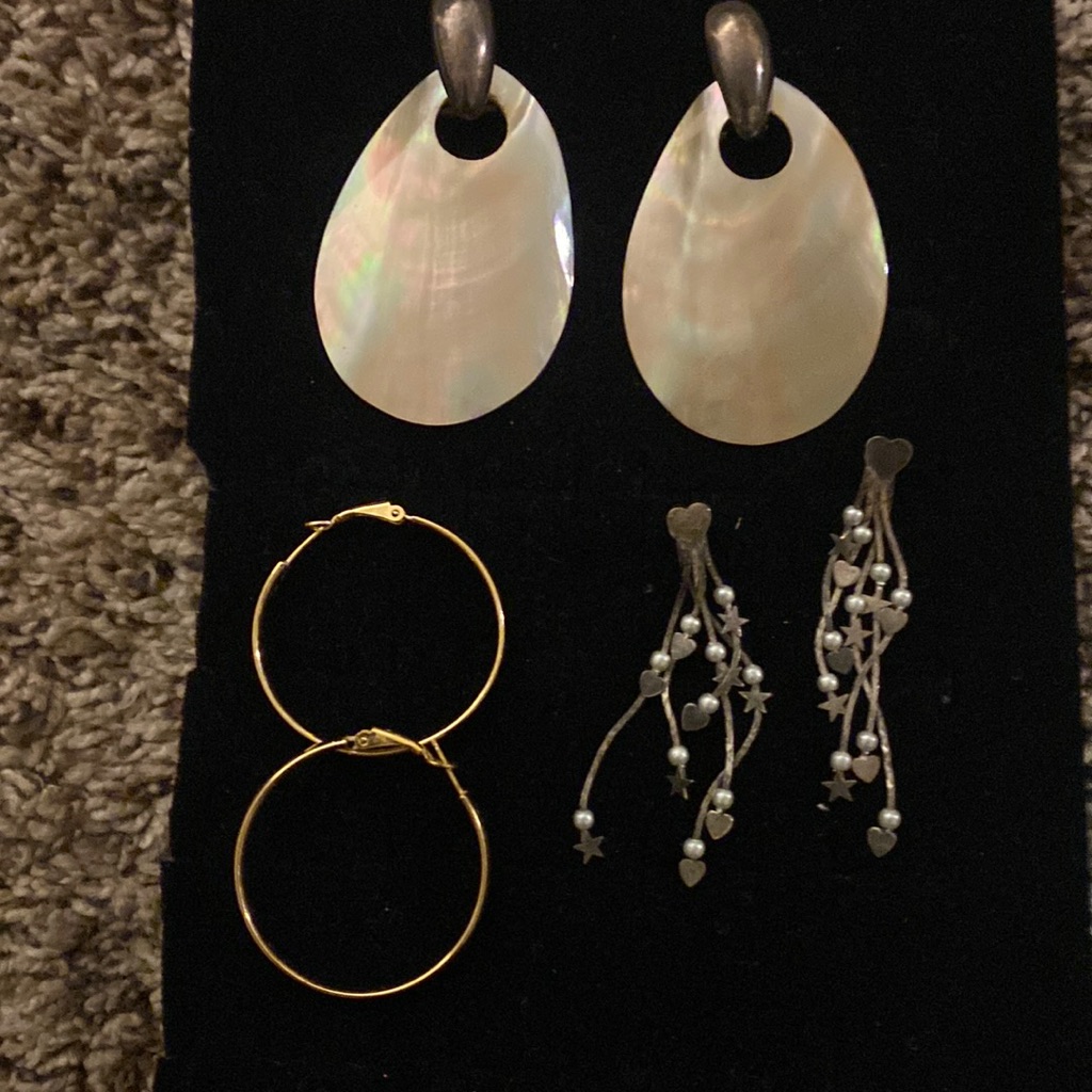 Jcm 925 Hoop Earrings